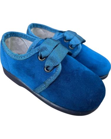 ZAPATILLAS DE CASA ANDREA RUIZ BLUTCHER TERCIOPELO AZUL AZAFATA 120-T VARIOS COLORES