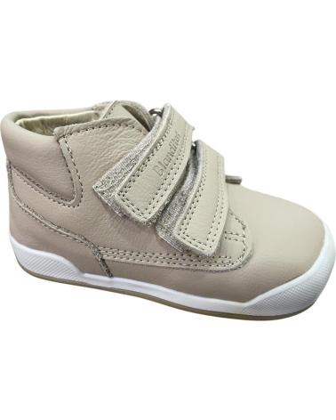 BLANDITOS STIVALETTO RISPETTO DUBLIN SABBIA CHIUSURA A STRAPPO NARANJA