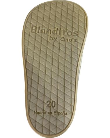 KINDERSTIEFELETTE BLANDITOS DUBLIN BY CRIOS ROSA MIT KLETTVERSCHLUSS ROSA