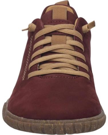 ZAPATILLAS CASUAL JOSEP SEIBEL WYNONA-06 NUBUCK GRANATE GRANATE