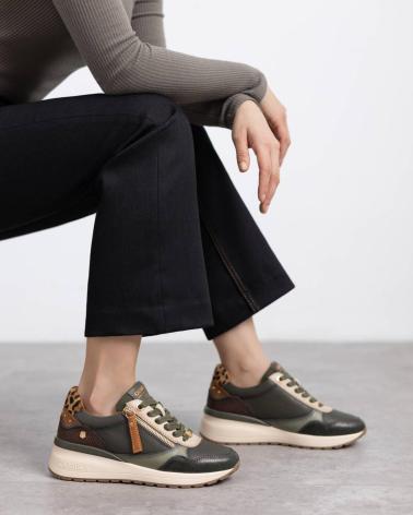 CARMELA 162442 CASUAL SNEAKERS KHAKI KAKI