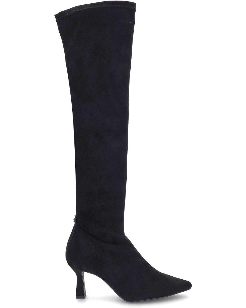 STIVALI ALTI PEDRO MIRALLES 29549 IN CAMOSCIO STRETCH NERO NEGRO