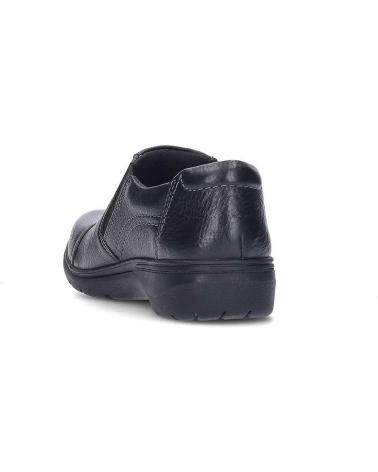 MOCASSINO CLARKS CARLEIGH RAY LEATHER NERO BLACK
