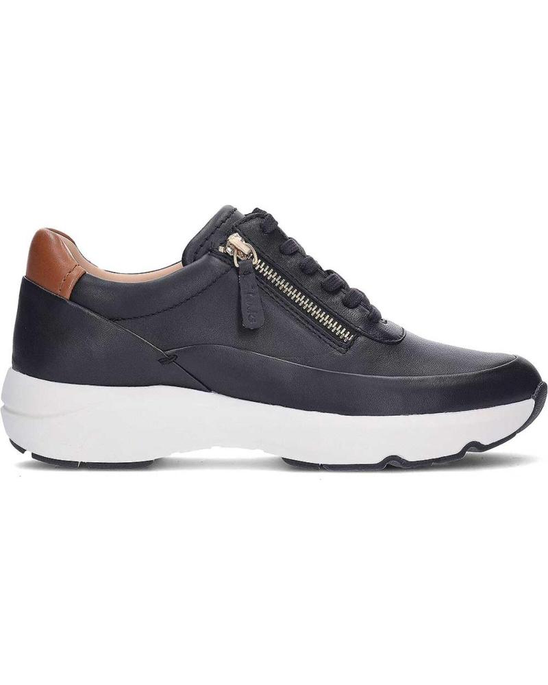 SNEAKERS CLARKS TIVOLI ZIP NERE BLACK