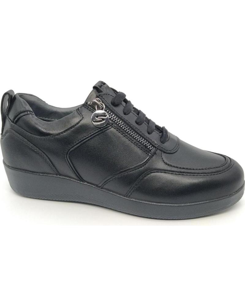 STONEFLY DEPORTIVO PASEO IV 47 NEGRO CON CREMALLERA LATERAL NEGRO