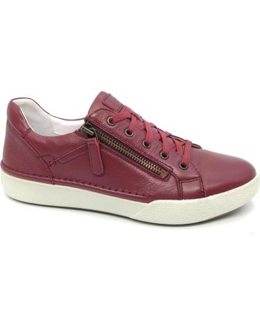 SPORTLICHER SNEAKER JOSEF SEIBEL 69913 BORDEAUX MIT REISSVERSCHLUSS ROJO