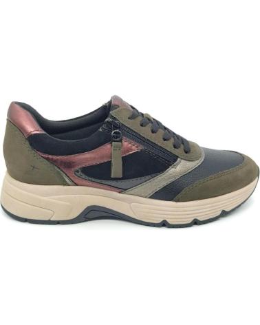 BASKETS SPORTIVES TAMARIS 83705 OLIVE NOIR VERDE