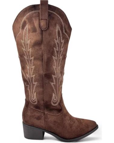 TIMBOS BOTA COWBOY DE MUJER COLOR MARRON 132230 MARRóN