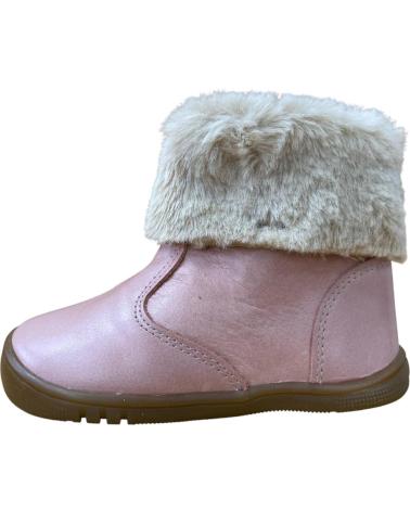 STIVALETTO FLESSIBILE PIRUFIN MADISON ROSA CON PELLICCIA ROSA