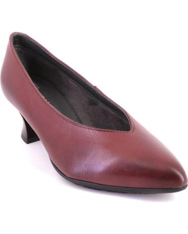 PITILLOS 10854 PUMPS AUS BORDEAUXLEDER BURDEOS