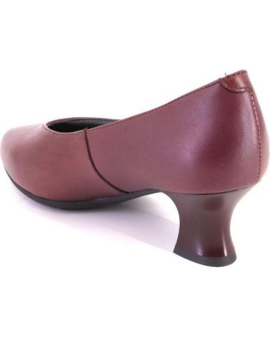 PITILLOS 10854 PUMPS AUS BORDEAUXLEDER BURDEOS