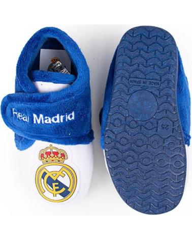 MARPEN PANTUFAS OFICIAIS REAL MADRID CF AZUL-BRANCO AZUL-BLANCO