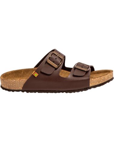 SANDALE UNISEXE VEGAN EL NATURALISTA WARAJI NE50 MARRON BROWN