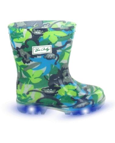 BOTA DE AGUA BE ONLY JUNGLE KID LIGHT VERDE CON LUCES PARA NIÑO/A VERDE