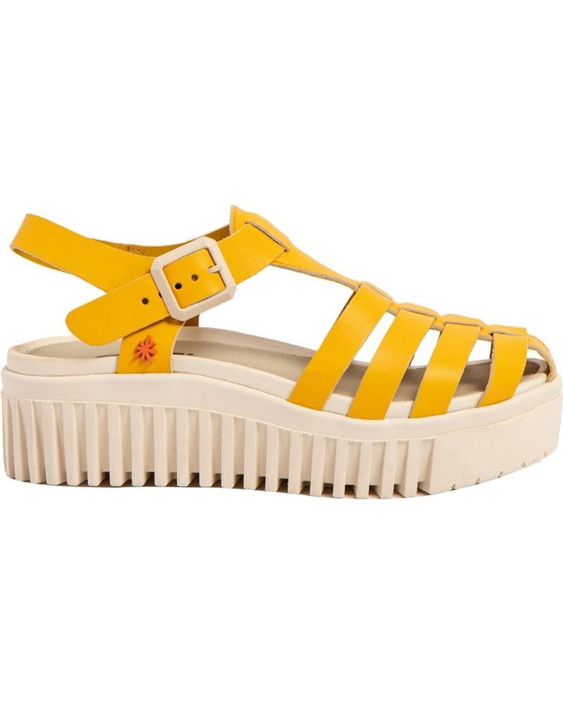 ART COMPANY BRIGHTON 1575 JELLY SANDAL YELLOW AMARILLO