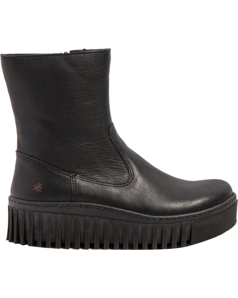 ART COMPANY BRIGHTON 1531 STIEFEL SCHWARZ MIT PLATEAU NEGRO