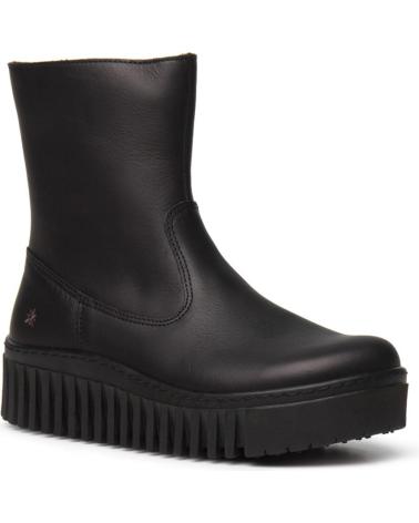 ART COMPANY BRIGHTON 1531 STIEFEL SCHWARZ MIT PLATEAU NEGRO