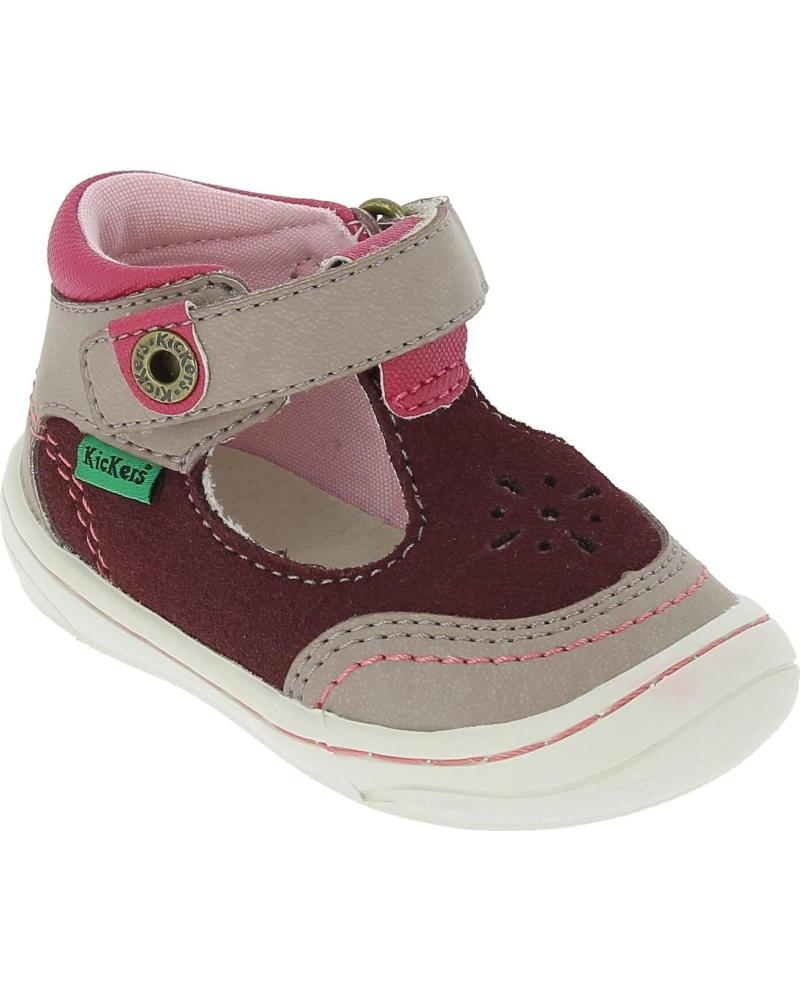SANDALO KICKERS ZECEPA ROSA ROSA