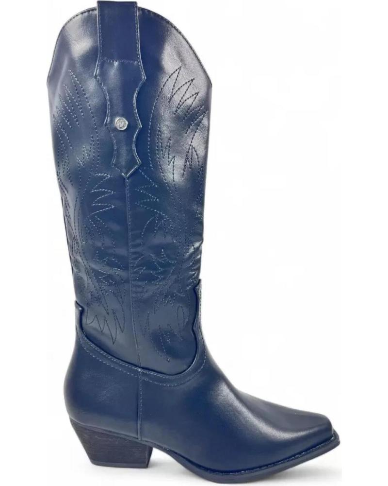 TIMBOS STIVALE COWBOY CLASSICO BLU 132216 NEGRO