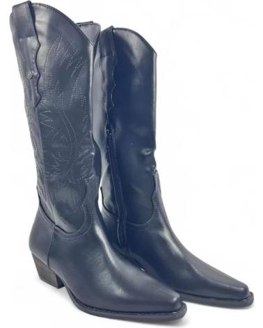 TIMBOS STIVALE COWBOY CLASSICO BLU 132216 NEGRO