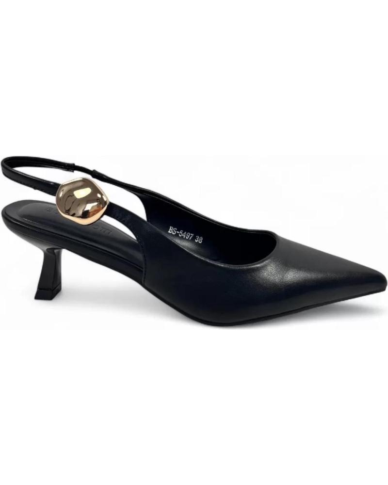 TIMBOS SLINGBACK-PUMPS 132200 SCHWARZ NEGRO