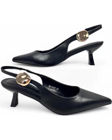 TIMBOS SLINGBACK-PUMPS 132200 SCHWARZ NEGRO