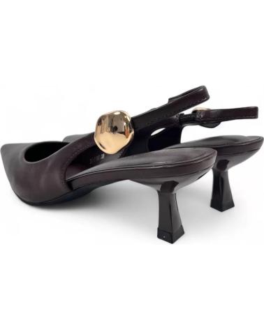 TIMBOS SLINGBACK PUMPS 132199 BRAUN SPITZER ZEH MARRóN