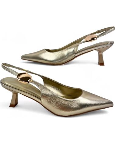 TIMBOS SLINGBACK PUMPS 132198 GOLD SPITZER ZEH AMARILLO