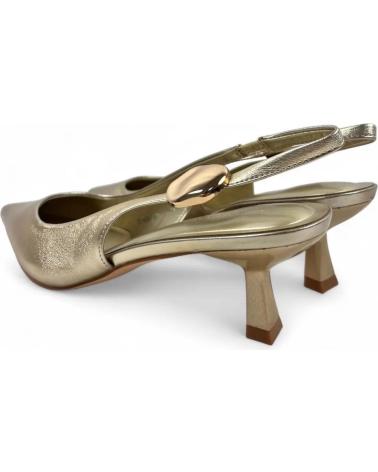 TIMBOS SLINGBACK PUMPS 132198 GOLD SPITZER ZEH AMARILLO