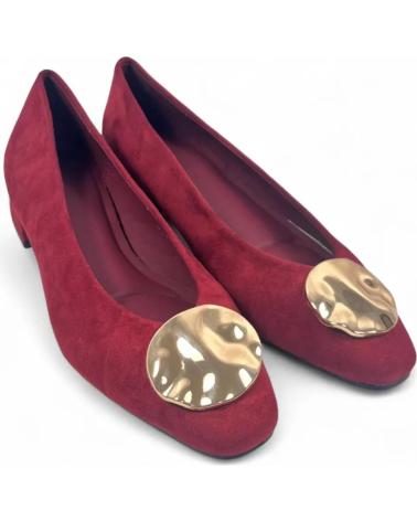 TIMBOS BALLERINA 132197 MIT NIEDRIGEM ABSATZ WEINROT ROJO