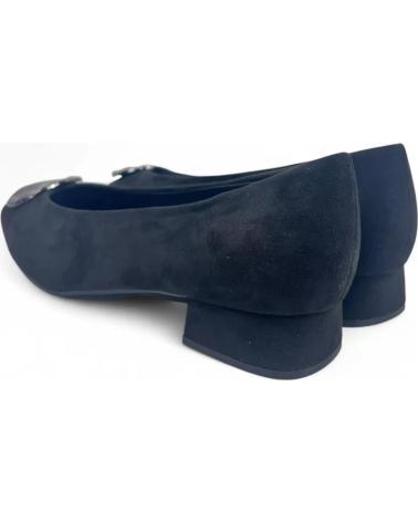 TIMBOS SABRINAS COM SALTO BAIXO MODELO 132196 PRETO NEGRO