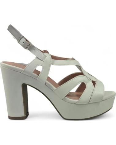 TIMBOS SANDALIA TACON PLATAFORMA NOVIA 132130 BLANCO