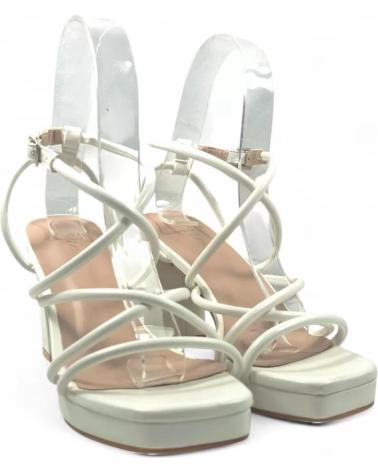 TIMBOS SANDALIA TACON PLATAFORMA NOVIA 132129 BLANCO
