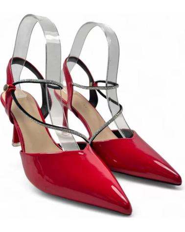 TIMBOS SANDALIA TACON FIESTA DE MUJER 132093 ROJO