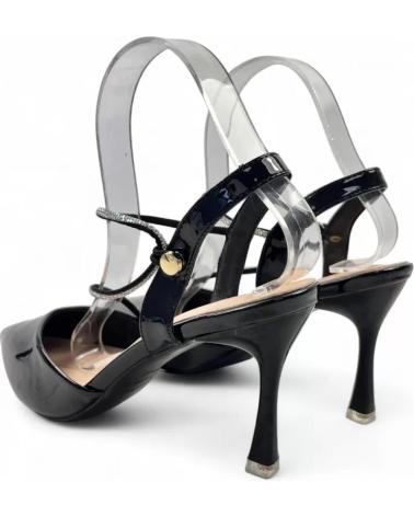 TIMBOS SANDALIA TACON FIESTA DE MUJER 132092 NEGRO