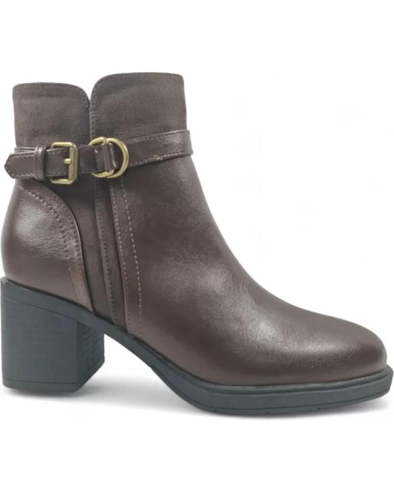 TIMBOS BOTIN TACON DE MUJER MARRON 132075 MARRóN