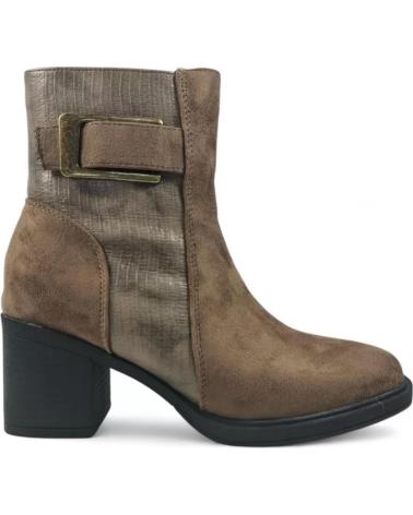 TIMBOS BOTIN TACON DE MUJER 132074 BEIGE