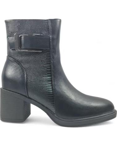 TIMBOS BOTIN TACON DE MUJER 132073 NEGRO
