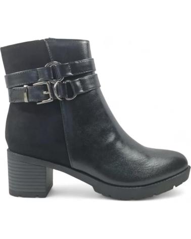 TIMBOS BOTIN TACON DE MUJER 132071 NEGRO
