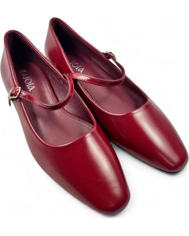 TIMBOS SALON TACON VESTIR MUJER VINO 132051 ROJO