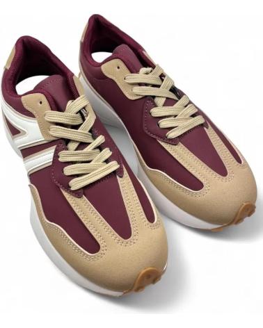 TIMBOS ZAPATILLA DEPORTIVA DE HOMBRE VINO 132037 ROJO