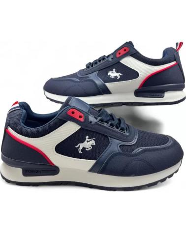 TIMBOS ZAPATILLA DEPORTIVA DE HOMBRE MARINO 132033 AZUL