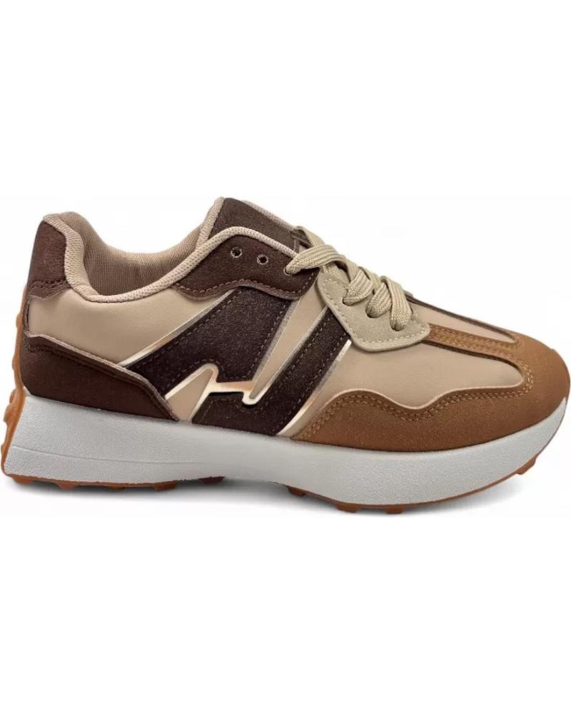TIMBOS DEPORTIVA DE MUJER CAMEL 132019 MARRóN