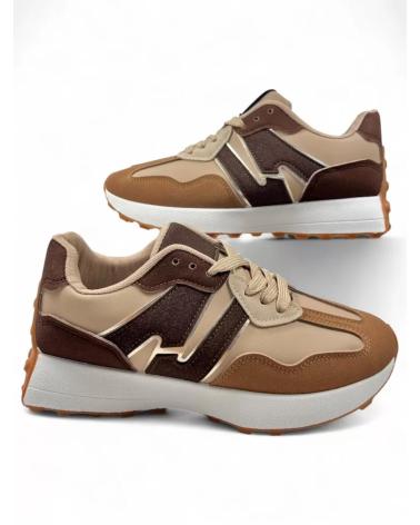 TIMBOS DEPORTIVA DE MUJER CAMEL 132019 MARRóN