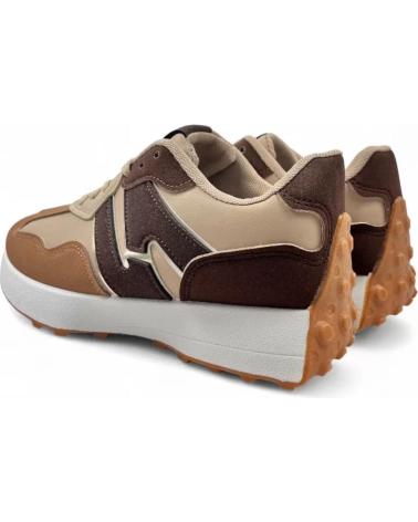 TIMBOS DEPORTIVA DE MUJER CAMEL 132019 MARRóN