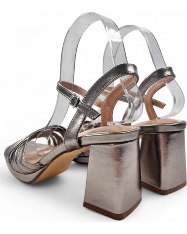 TIMBOS SANDALIA TACON FIESTA DE MUJER 132012 GRIS