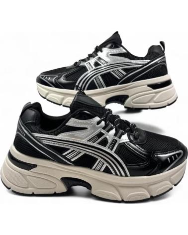 TIMBOS DEPORTIVA DE MUJER 132001 NEGRO