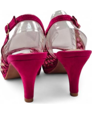 TIMBOS SANDALIA TACON FIESTA DE MUJER BUGANVILLA 131830 VARIOS COLORES