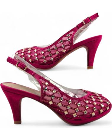 TIMBOS SANDALIA TACON FIESTA DE MUJER BUGANVILLA 131830 VARIOS COLORES