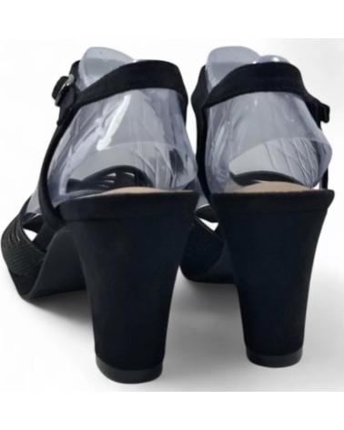 TIMBOS SANDALIA TACON PLATAFORMA FIESTA MUJER 131825 NEGRO